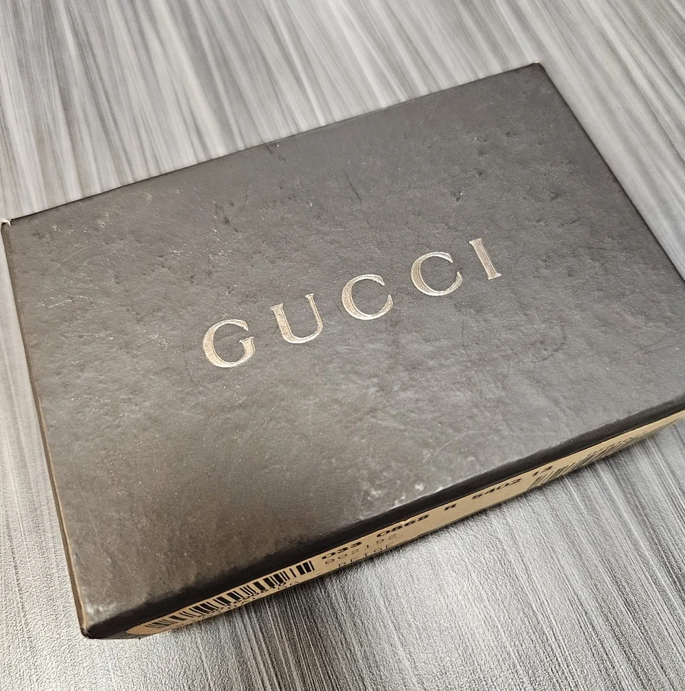 NIB Vintage Gucci Original GG Key Wallet In Beige - Picture 13 of 16